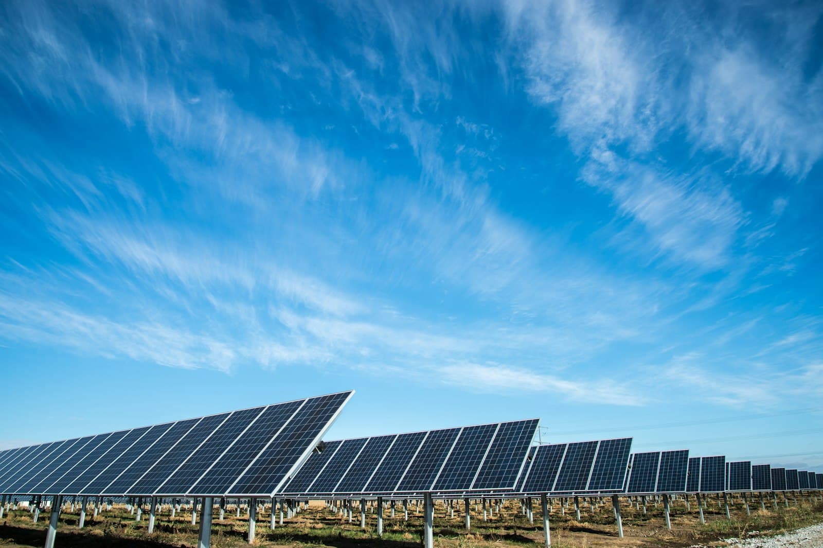 Close view of crystalline solar cells on a photovoltaic panel